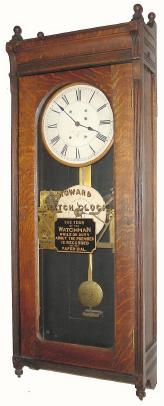 C.1910, E. Howard and Co., Boston, Watchman's Clock, in good condition, running. — Antique Clocks Price Guide