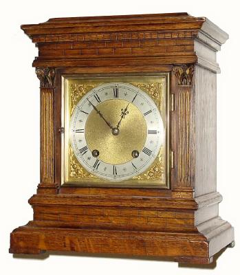 C.1910, German, Winterhalder and Hofmeier, 8-day 1/4 strike mantel clock. — Antique Clocks Price Guide