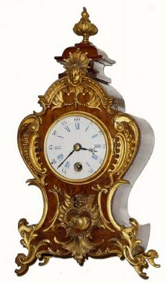 C.1899, German, Lenzkirch, Mini time only bracket clock in the French style. — Antique Clocks Price Guide