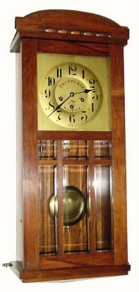 C.1925, German, Junghans, Westminster chime box clock in the arts and crafts style. — Antique Clocks Price Guide