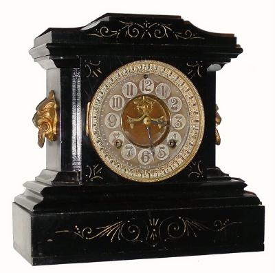 C.1890, Ansonia Clock Co., "La France", with open escapement, and in generally good condition. — Antique Clocks Price Guide