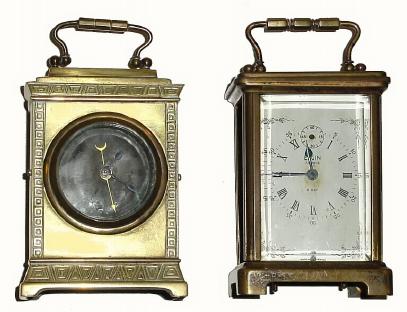 Lot of 2 Carriage Clocks, as-is. — Antique Clocks Price Guide
