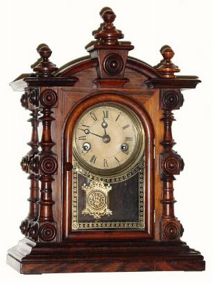 C.1889, E.N. Welch Mfg Co., "Patti No. 2", or Baby Patti, — Antique Clocks Price Guide