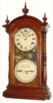C.1880, Southern Calendar Clock Co., St. Louis, Mo., "Fashion No. 4", in very good condition, — Antique Clocks Price Guide