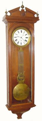C.1890, Swiss Pinwheel Jeweler's movement, with Waterbury dial, — Antique Clocks Price Guide