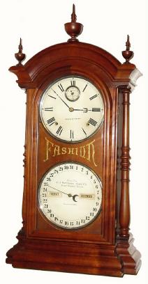 C.1888, Southern Calendar Clock Co., St. Louis, Mo., "Fashion No. 7", in very good condition, — Antique Clocks Price Guide