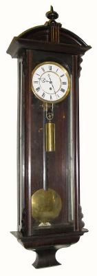C.1865, Austrian, Late Biedermeier, 3/4 size, 1-weight timepiece in good original condition. — Antique Clocks Price Guide
