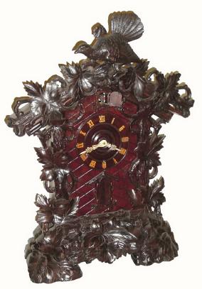 C.1915, German, Large Shelf Trumpeter with Cuckoo quarters, in generally good condition, — Antique Clocks Price Guide