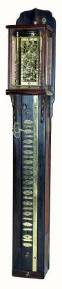 19th Century, Japan, Shitan Wood Pillar weight driven striking clock, Meiji Period. — Antique Clocks Price Guide