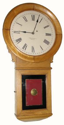 C.1900, E. Howard and Co., Boston, "Regulator No. 70-2", 8-day, 1-wt timepiece, — Antique Clocks Price Guide