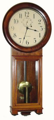 C.1910, Seth Thomas Clock Co., "Regulator No. 2", 8-day timepiece. — Antique Clocks Price Guide