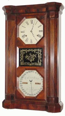 C.1870, Seth Thomas PARLOR CALENDAR — Antique Clocks Price Guide