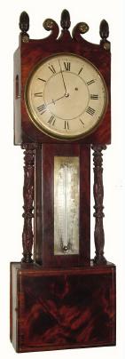 C.1840, Mixed lot: a New York style wall banjo case, — Antique Clocks Price Guide