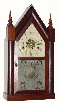 C.1850, Forestville Mfg. Co., J. C. Brown, Bristol, CT, — Antique Clocks Price Guide