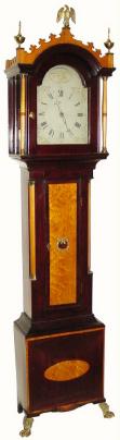 C.1807, Unknown, Wood Movement tall clock, 30 hour. — Antique Clocks Price Guide