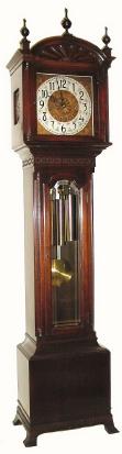 C.1920, Colonial Mfg. Co., Zeeland, MI, Grandmother Clock, model 1397, — Antique Clocks Price Guide