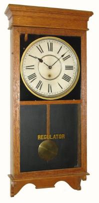 C.1910, Sessions "Regulator No. 2" in very good restored condition, — Antique Clocks Price Guide