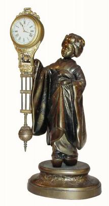 C.1955, Japanese, Small Swinging Arm clock, — Antique Clocks Price Guide