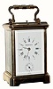 C.1970, French for Tiffany and Co., Brass cased carriage clock,