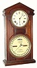 C.1875, Ithaca Calendar Clock Co., "No. 7, Shelf Cottage", 8-day time and strike,