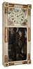 C.1820, Benjamin Morrill, Boscawen, NH, 8-day New Hampshire mirror timepiece.
