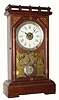 C.1886, Seth Thomas Clock Co., "Omaha", 8-day time/strike/alarm shelf clock.