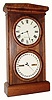 C.1910, Seth Thomas Clock Co., "Parlor Calendar No. 3", 8-day, double dial calendar clock,