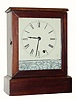 C.1850, Chauncey Jerome, New Haven, Conn., 30-hour cottage timepiece.