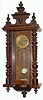 C.1900, German, Kienzle, 8-Day spring driven wall regulator with restoration.