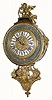 C.1900, Swiss, Gubelin, Inlaid Cartel clock in the style of Louis XIV.