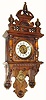C.1890, German, Junghans, Free Swinger, or "Berliner", in generally good condition.
