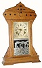 C.1909, Seth Thomas Clock Co., "298B Fleet Series", 8-day time/strike mantel clock.