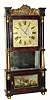 C.1832, C. and L. C. Ives, Bristol, Conn., 8-day time/strike triple-decker shelf clock.