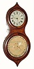 C.1863, Seth Thomas Clock Co., "Office Calendar No. 3", 8-day double dial calendar.