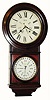 C.1875, Welch, Spring and Co., Bristol, CT, 8-day spring-driven calendar Regulator No. 4