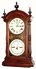 C.1889, Southern Calendar Clock Co., St. Louis, Mo., "Fashion No. 8", in generally good condition,
