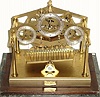 C.1960, English, Charles Frodsham and Co, London, Rolling Ball clock and cover,