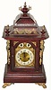 C.1900, German, Junghans, 8-day Westminster chime mantel clock, in very good original condition.