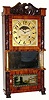 C.1832, Birge and Ives, Bristol, Conn., a carved 1/2 column triple deck in excellent original condition,