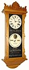 C.1890, Ithaca Calendar Clock Co., "Index, Advertising", 8-day time and strike,