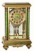 C.1900, French, Marti and Cie, Crystal Regulator,