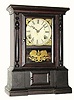 C.1870, Atkins Clock Co., Bristol, CT, 8-day "London" model shelf clock.
