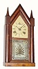 C.1850, Smith and Goodrich, Bristol, CT, 30-hour fusee "Sharp Gothic" or steeple clock.