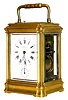 C.1895, French, Gorge Cased Carriage Clock,