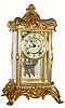 C.1914, Ansonia Clock Co., "Zenith" model crystal regulator in very good original condition.