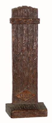 C.1938, Lux Clock Mfg. Co., Waterbury, an original "DeLuxe" stand, offered to convert their small wall novelties for mantel or desk use. — Antique Clocks Price Guide