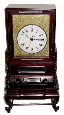 C.1980, Chinese, 2-fusee, crown-verge bracket clock, 8-day time and strike The rosewood case is in good condition, — Antique Clocks Price Guide