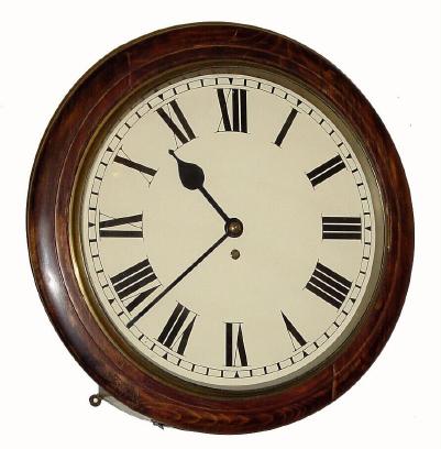 C.1910, English, Fusee Dial Clock in very good condition. — Antique Clocks Price Guide