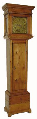 C.1690, English, 30 hour Tall Case clock with restorations. — Antique Clocks Price Guide