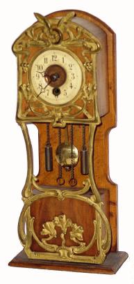 C.1905, German, Mini Art Nouveau Tall case clock, — Antique Clocks Price Guide